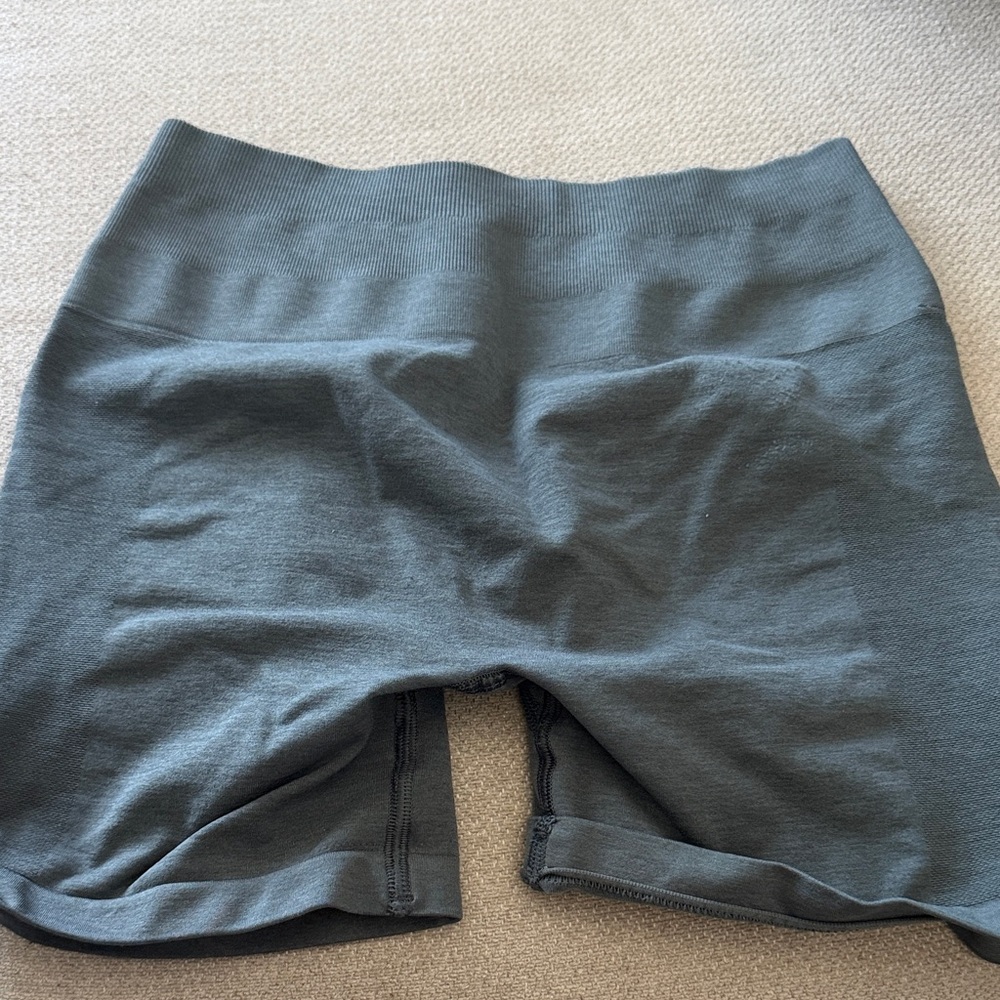 Women's Gray Shorts butt scrunch